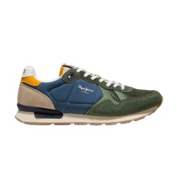 Pepe Jeans Zapatilla Brit Camp M Olivine Green Hombre