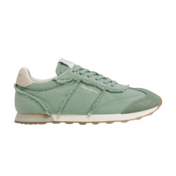 Pepe Jeans Zapatillas Once Twill Winter Mint Green Verde Mujer