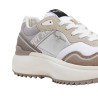 Pepe Jeans Zapatilla Kimi Glam Marrón Stone Beige Plateado Beige Mujer