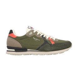 Pepe Jeans Zapatillas Brit Cover M Green Verde Hombre