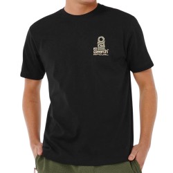 Rip Curl Camiseta Vaporcool Search Stack Black Negro Hombre