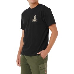 Rip Curl Camiseta Vaporcool Search Stack Black Negro Hombre
