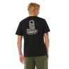 Rip Curl Camiseta Vaporcool Search Stack Black Negro Hombre