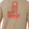 Rip Curl Camiseta Vaporcool Search Stack Khaki Rock Kaki Hombre