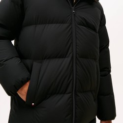 Tommy Hilfiger Abrigo Plumas Parka Down Black Negro Hombre