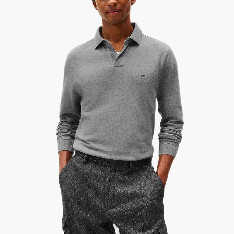 Tommy Hilfiger Polo 1985 Medium Grey Gris Hombre
