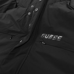 Guess Chaqueta Fibras Medoro Padded Trench Black Negro Hombre