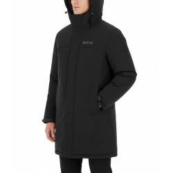 Guess Chaqueta Fibras Medoro Padded Trench Black Negro Hombre