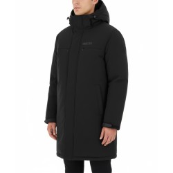 Guess Chaqueta Fibras Medoro Padded Trench Black Negro Hombre