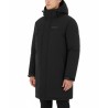 Guess Chaqueta Fibras Medoro Padded Trench Black Negro Hombre