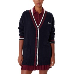 Guess Jersey Sabina Cardi Over Blue Azul Mujer