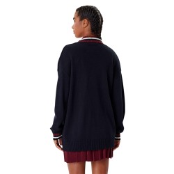 Guess Jersey Sabina Cardi Over Blue Azul Mujer