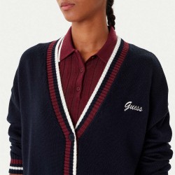 Guess Jersey Sabina Cardi Over Blue Azul Mujer