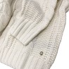 Guess Jersey Ls Mock Neck Nathali White Blanco Mujer