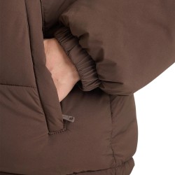 Guess Chaqueta Fibras Gj Reg Lenght Puffer Brown Marrón Mujer