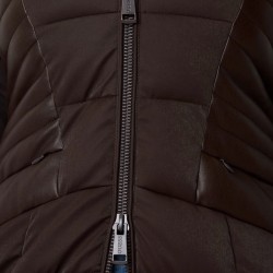 Guess Chaqueta Fibras New Oxana Jacket Cream Marrón Mujer