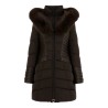 Guess Chaqueta Fibras New Oxana Jacket Cream Marrón Mujer