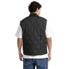 Guess Chaleco GJ Quilted Puffer Vest Black Negro Hombre