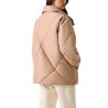Guess Chaqueta Fibras Stefy Spuffer Jacket Muted Pink Rosa Pastel Mujer