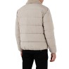 Guess Chaqueta Híbrida Fibras Shearling Puffa Jack Beige Hombre