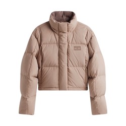 Tommy Hilfiger Chaqueta Plumas Down Puffer Malted Milk Beige Mujer