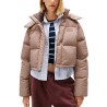 Tommy Hilfiger Chaqueta Plumas Down Puffer Malted Milk Beige Mujer