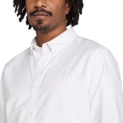 Timberland Camisa Oxford de Corte Entallado Blanco Hombre