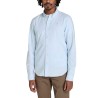 Timberland Camisa Oxford de Corte Entallado Azul Claro Hombre