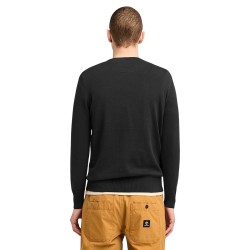 Timberland Jersey Williams River Cuello Redondo Negro Hombre
