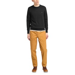 Timberland Jersey Williams River Cuello Redondo Negro Hombre