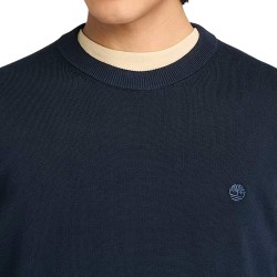 Timberland Jersey Williams River Cuello Redondo Azul Marino Hombre