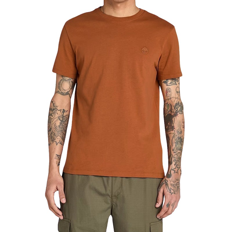 Timberland Camiseta Dunstan River Naranja Hombre