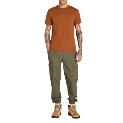 Timberland Camiseta Dunstan River Naranja Hombre