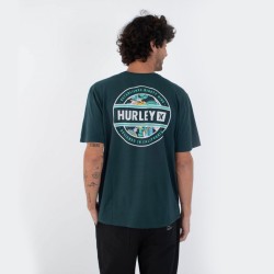 Hurley Camiseta Filler Obsidian Navy Azul Marino Hombre