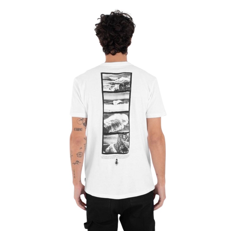 Hurley Camiseta Nazare SQNS White Blanco Hombre