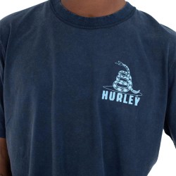 Hurley Camiseta Sider BP Navy Azul Marino Hombre
