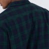 Hurley Camisa Axe Sherpa Flannel Jade Horizon Camo Azul Verde Hombre