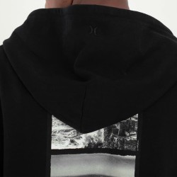 Hurley Sudadera Nazare Zip Black Negro Hombre