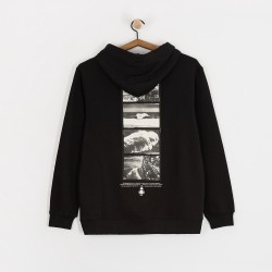 Hurley Sudadera Nazare Zip Black Negro Hombre