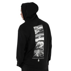 Hurley Sudadera Nazare Zip Black Negro Hombre