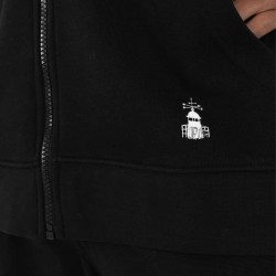 Hurley Sudadera Nazare Zip Black Negro Hombre