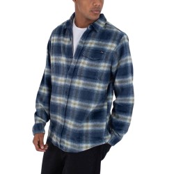 Hurley Camisa Portland Heavyweight Flannel Navy Azul Hombre