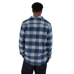 Hurley Camisa Portland Heavyweight Flannel Navy Azul Hombre