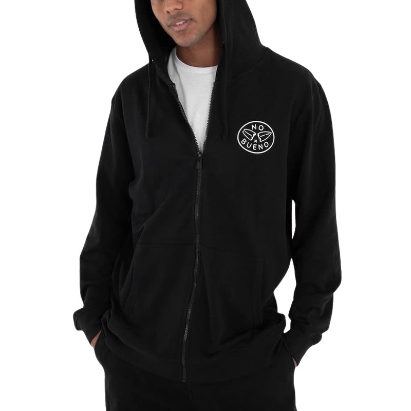 Hurley Sudadera Sider Zip Black Negro Hombre