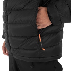Hurley Chaqueta Plumas Cayuga Negro Hombre