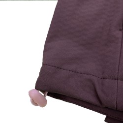 Joluvi Softshell Alpha Hood Morado Uva Catawba Rosa Palo Mujer