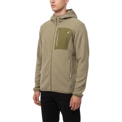 Joluvi Chaqueta Polar Alpha Gris Fósil Verde Hombre