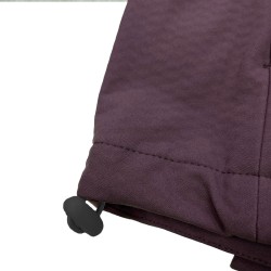 Joluvi Softshell Alpha Hood Morado Uva Catawba Antracita Hombre