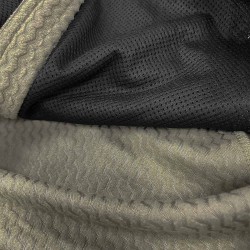 Joluvi Chaqueta Polar Alpha Gris Fósil Verde Hombre