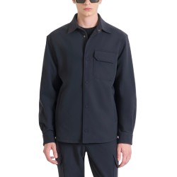 Antony Morato Camisa Azul Marino Hombre